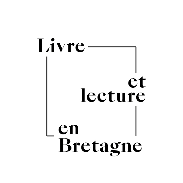 Logo Livre et lecture en Bretagne noir
